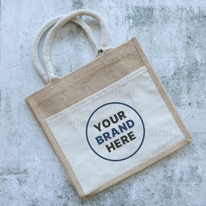 Your Brand Here Jute Bag