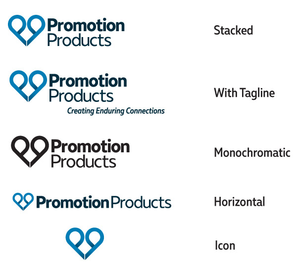 Examples of logo variations Promotion Products