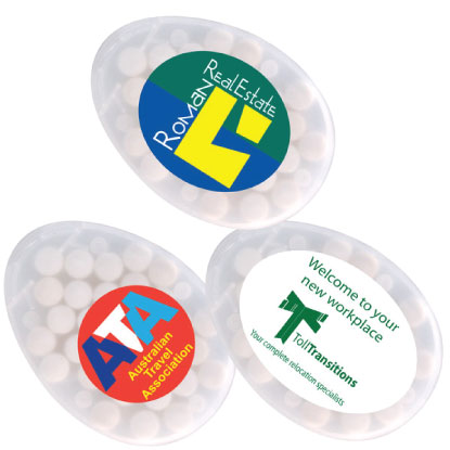Egg Shaped Breath Mints