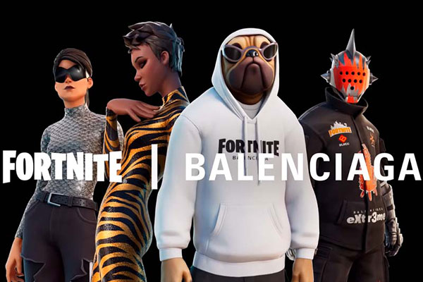 Balenciaga Fortnite collaboration
