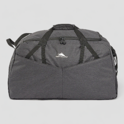 Large light grey  High Sierra Duffle Bag closed
