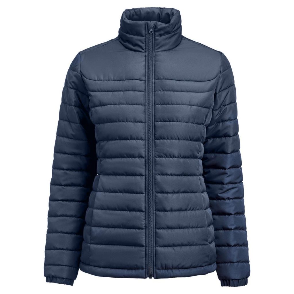 James Harvest Womens Padded Jackets Navy