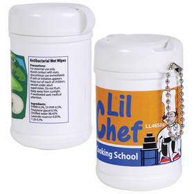 Anti Bacterial Wet Wipes Canisters