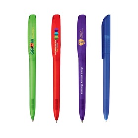 Bic Super Clip Clear Pens