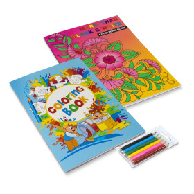 A4 Custom Cover Colouring Books