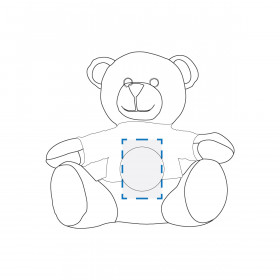 Embroidered Honey Plush Bears