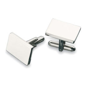 Engraved Metal Cufflinks