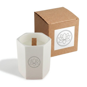Hexagon Ceramic Candles