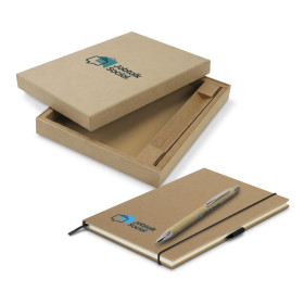 Kraft Notebook and Pen Gift Sets