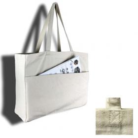 Large Canvas Shopper Bags