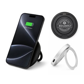 Puck Magnetic Phone and Watch Charger Stands