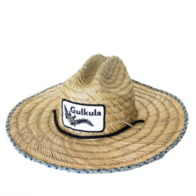 Sublimated Bottom Straw Hats
