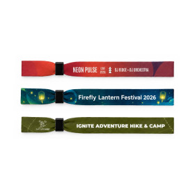 Sublimated Event Wrist Bands