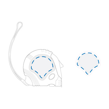 Resin Coated Finish Decoration Area