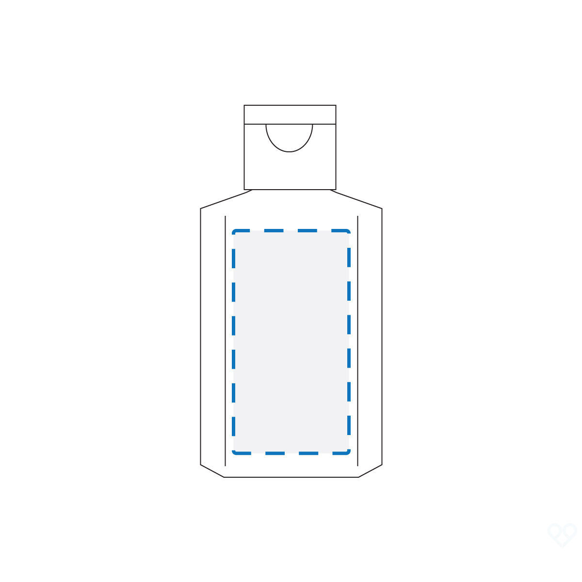 Pad Print Decoration Area