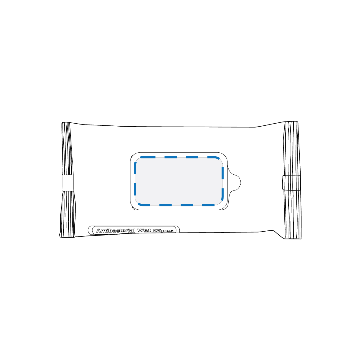 Digital Label Print Decoration Area (Front)