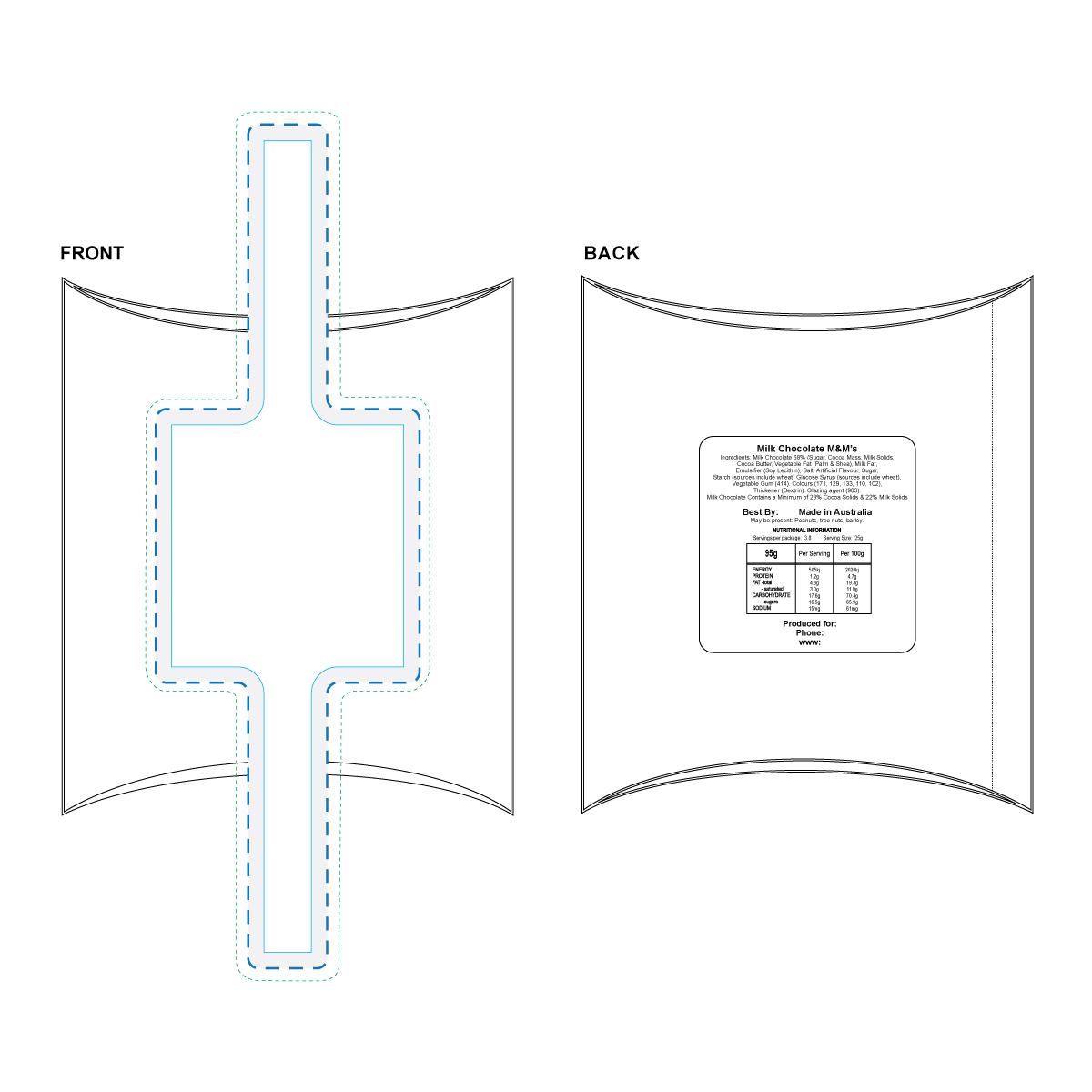 Die Cut Digital Label Decoration Area (1.1)