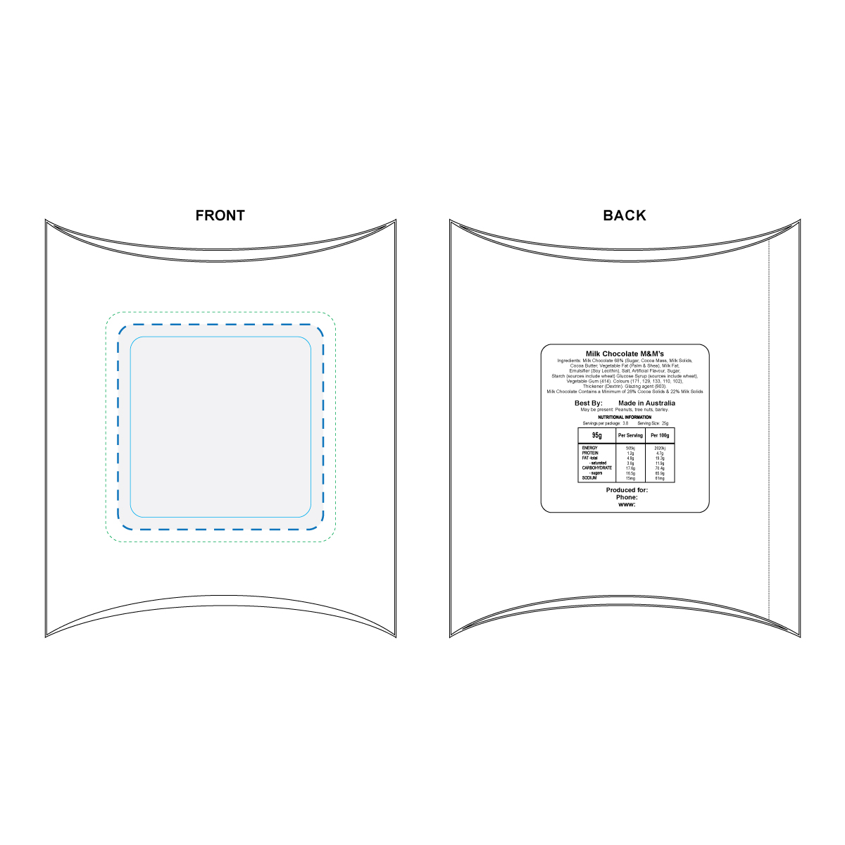 Die Cut Digital Label Decoration Area (1)