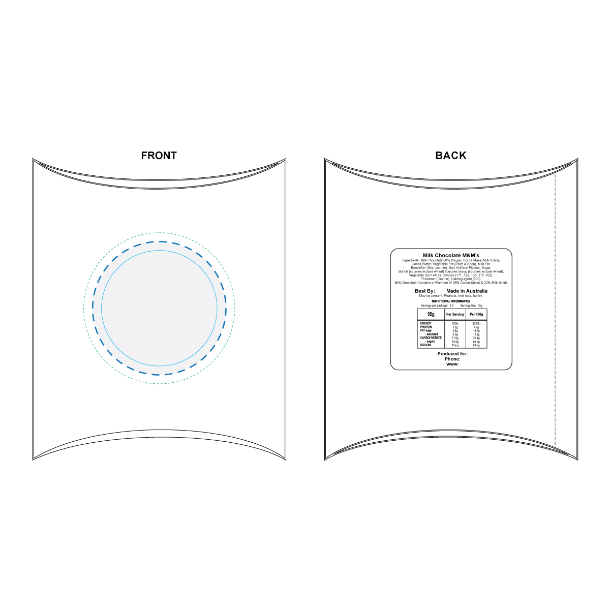 Die Cut Digital Label Decoration Area (3)