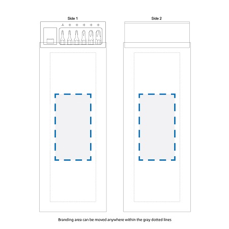 Pad Print (Option B) Decoration Area