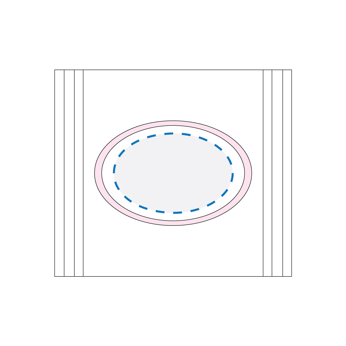 Full Colour Sticker Print Decoration Area (F)