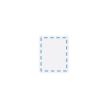 Sublimation Template - Pouch Decoration Area