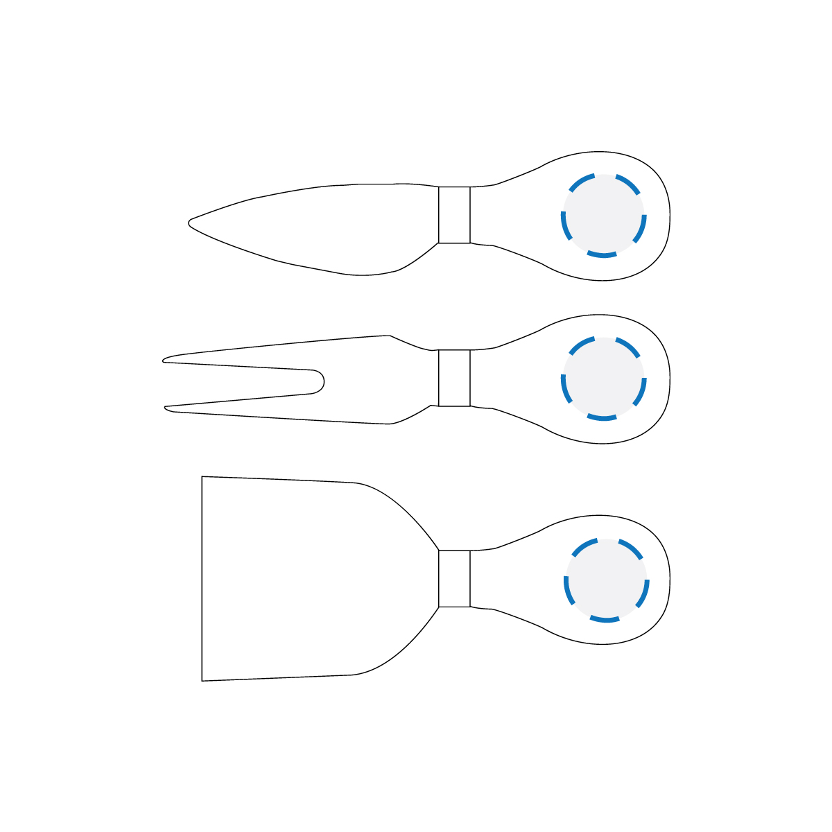 Laser Engraving Print Decoration Area (Knife)