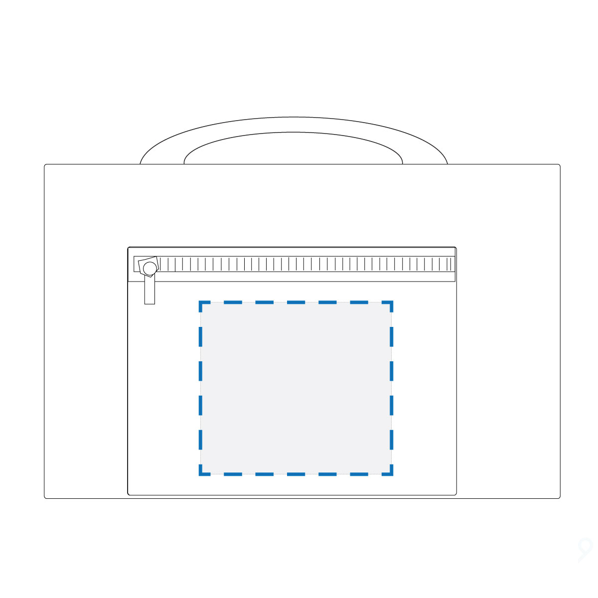 Screen Print Decoration Area