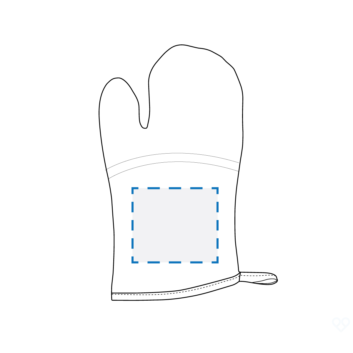 Screen Print Decoration Area