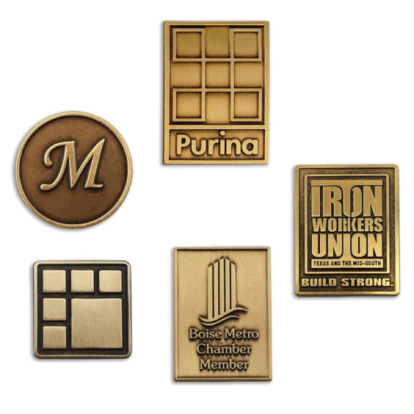 Branded Bronze Lapel Pins Promotion Products