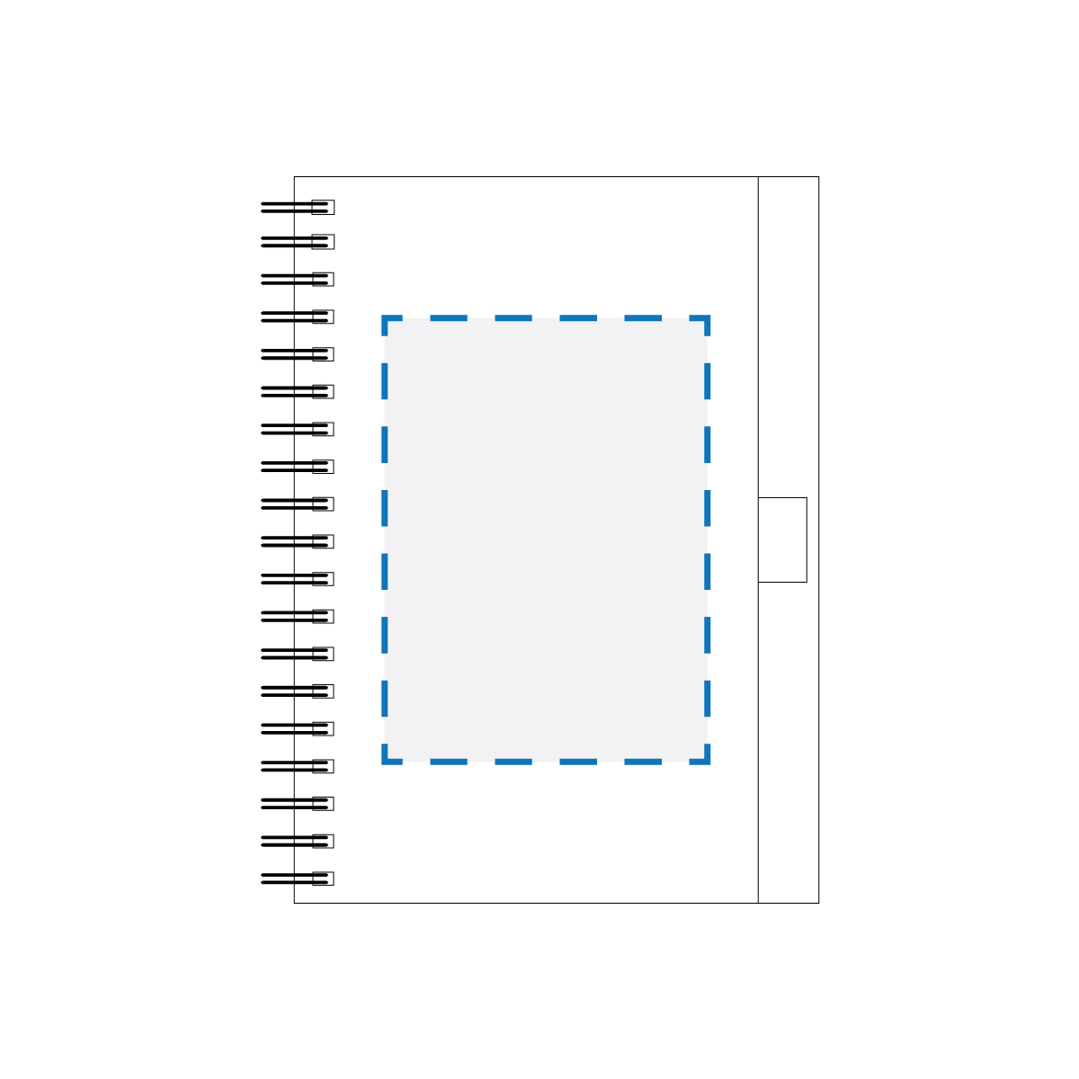 Screen Print Decoration Area (Notebook)