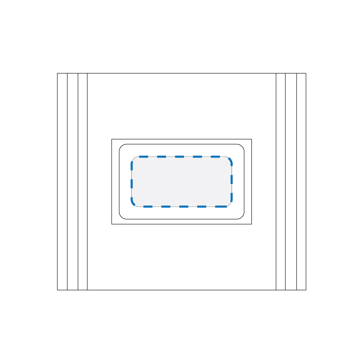 Full Colour Sticker Print Decoration Area (D)
