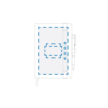 Pad Print Book Front Decoration Area