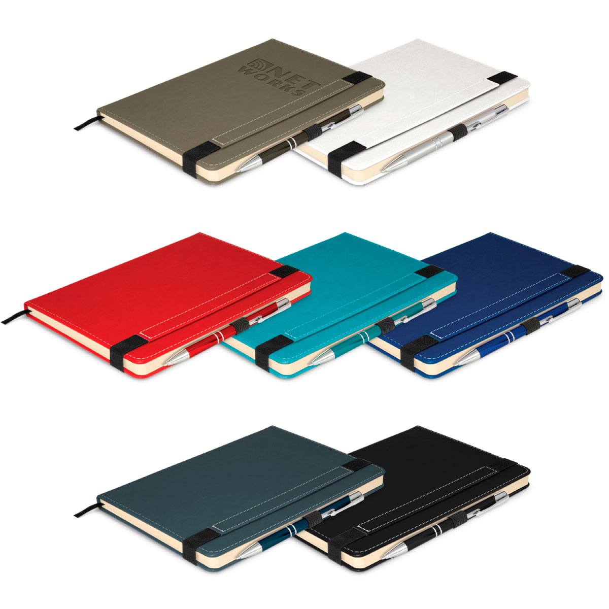 Logo Branded Classic Writing Pads and Pens: Branded Online | Promotion ...