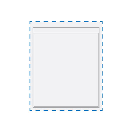 Sublimation Print Decoration Area (Front)