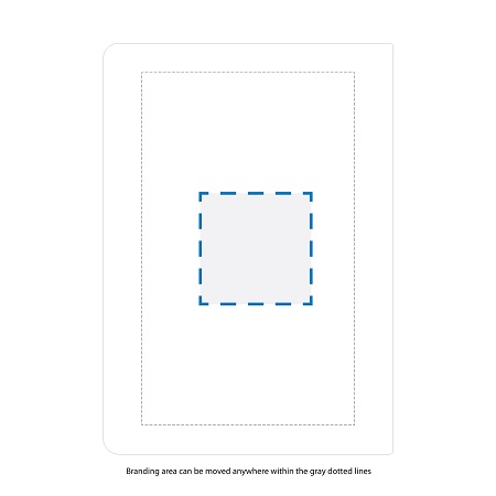 Pad Print (Back Option A) Decoration Area