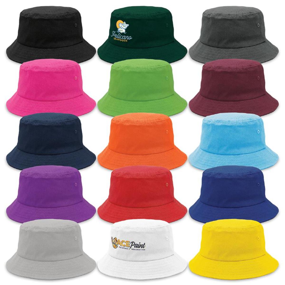 Promotional Cotton Twill Bucket Hats | Promotion Products