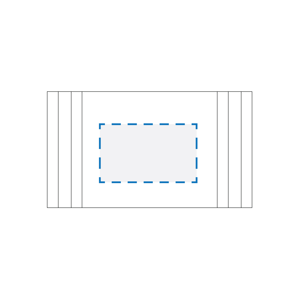 One Colour Print Decoration Area