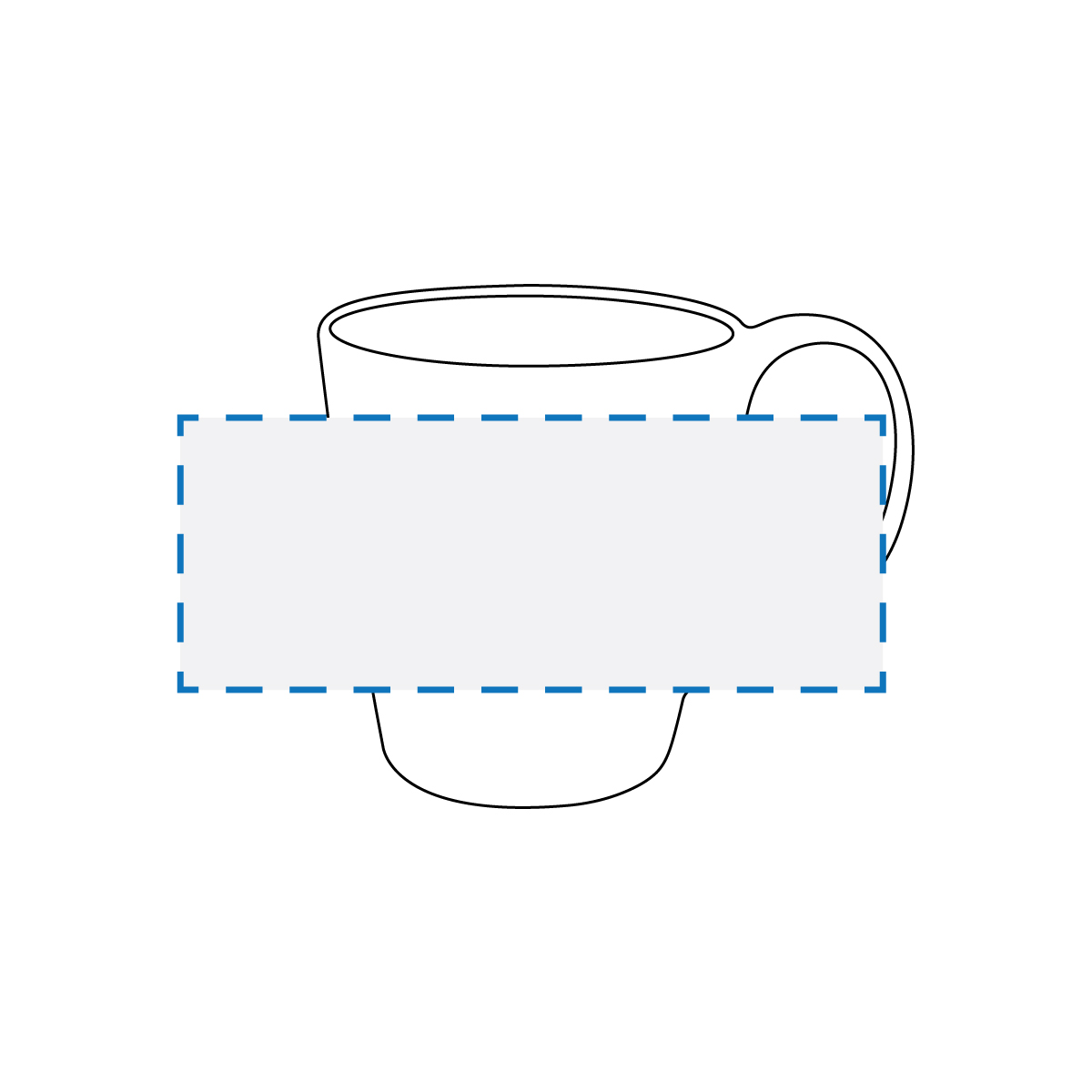 Dye Sublimation Print Decoration Area (Wrap Print)