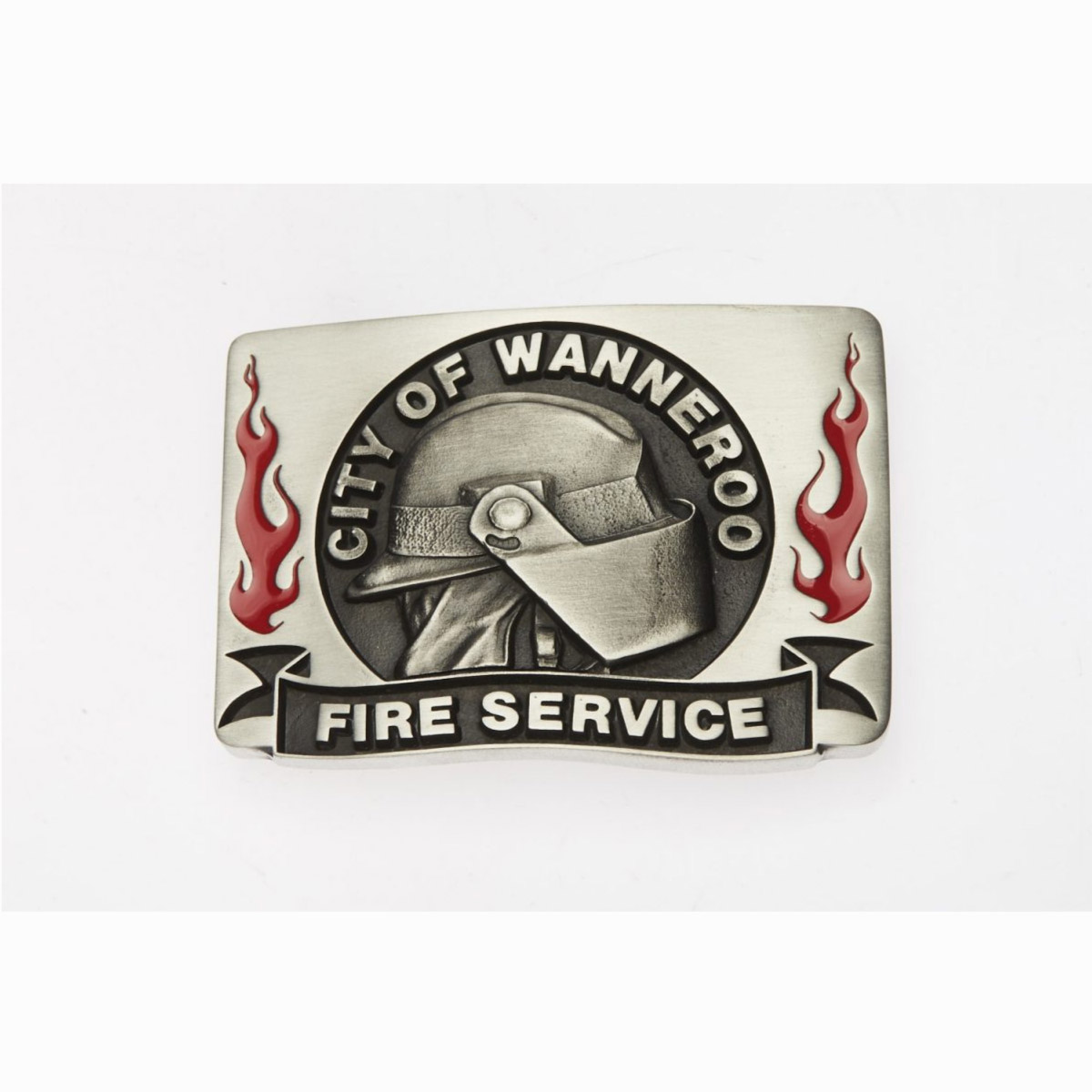 Custom Pewter Belt Buckles - Small 