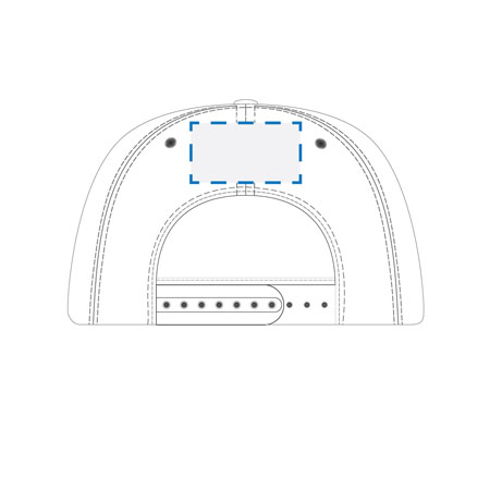 Embroidery Back Decoration Area