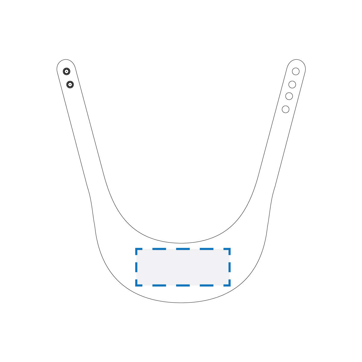 Screen Print Decoration Area