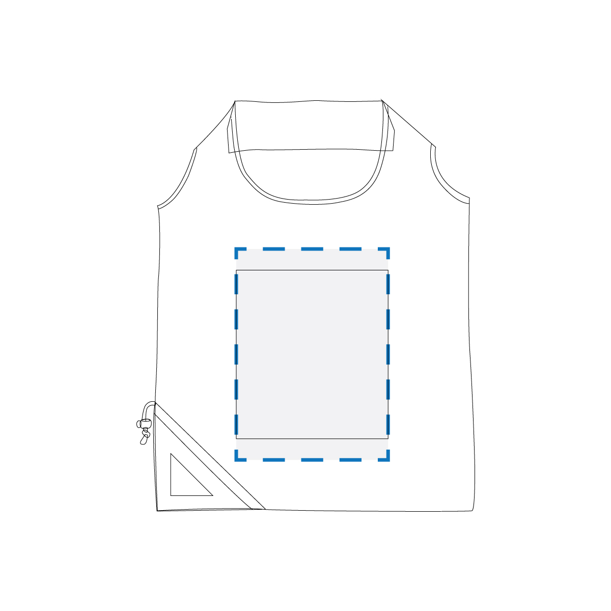 Nucolour Digital Transfer Print Decoration Area (Bag)