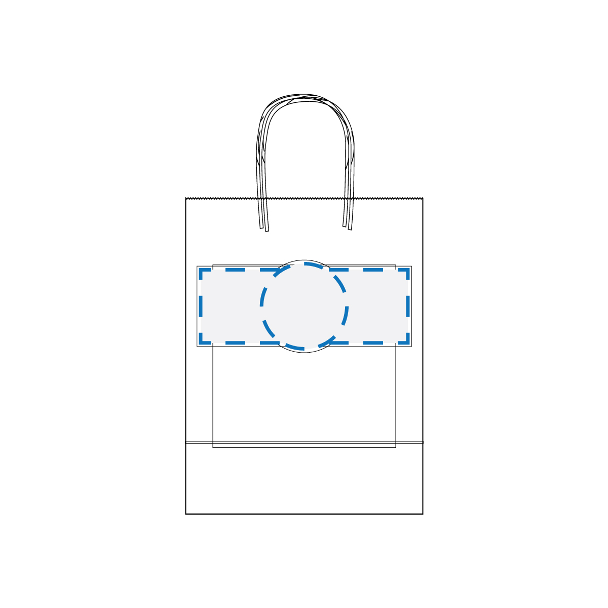 Digital Label Print Decoration Area