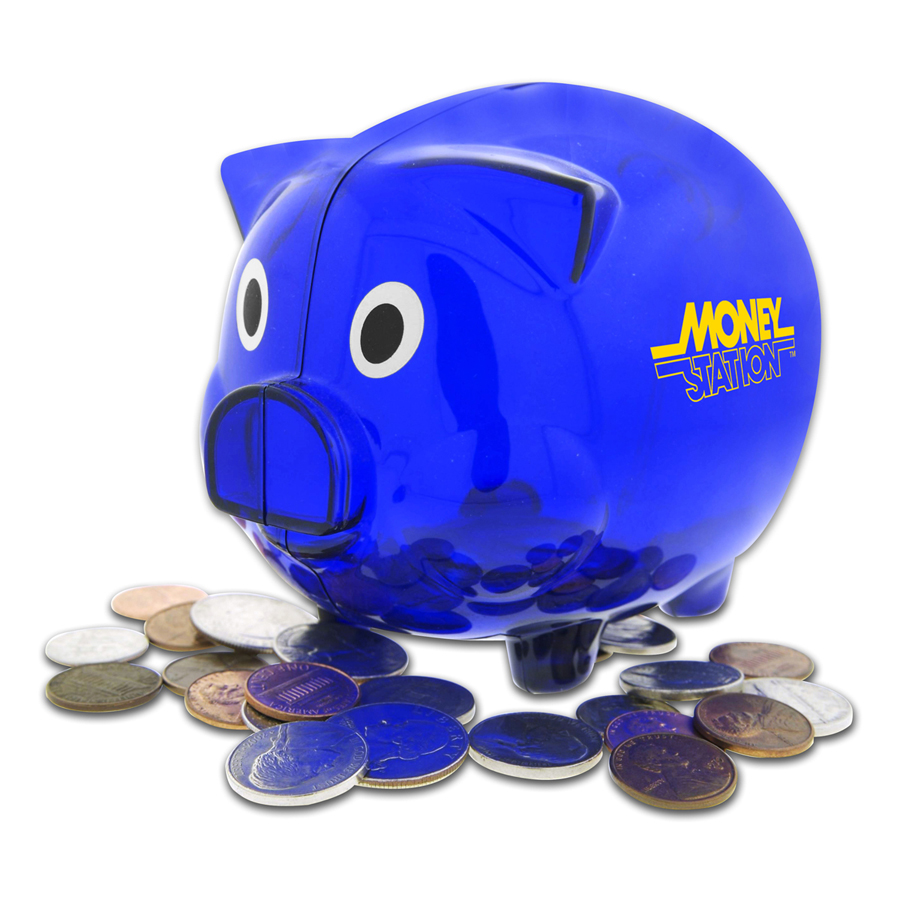 Promotional Express Penny Piggy Banks Branded Online Promotion Products