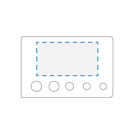 Pad Print Front Decoration Area