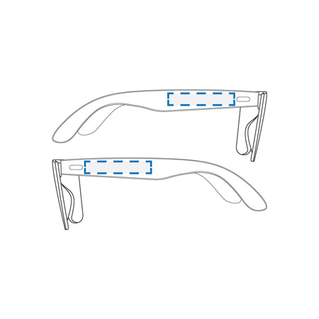 Laser Engraving Print Decoration Area (Arm)