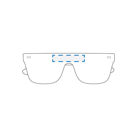 Pad Print Decoration Area (Lenses)