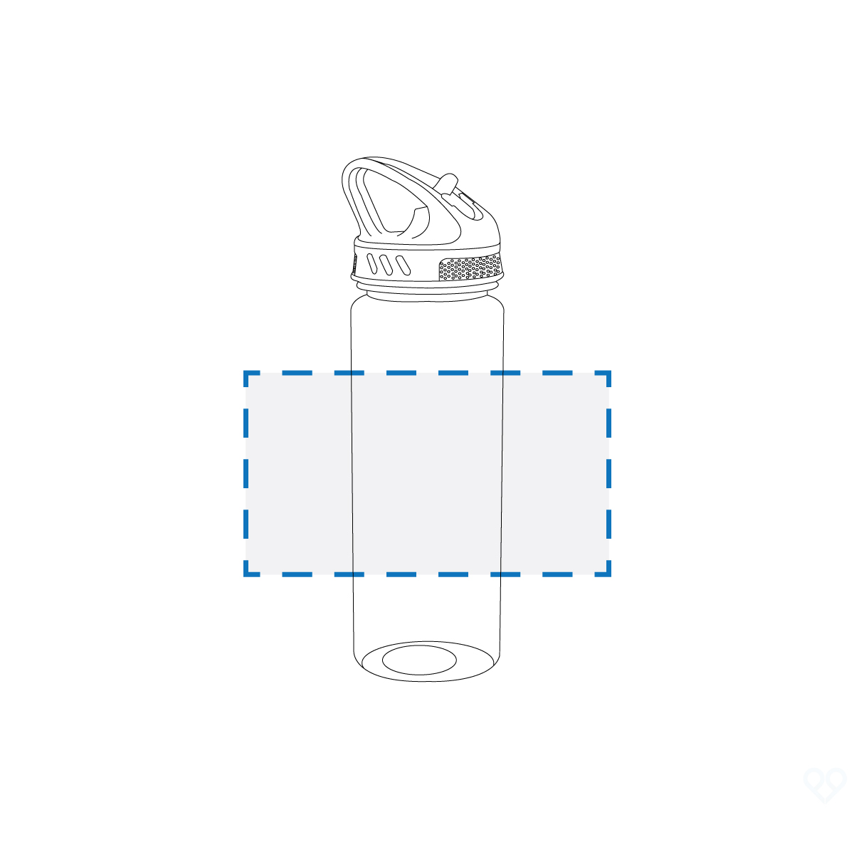 1 Colour Rotary Print Decoration Area