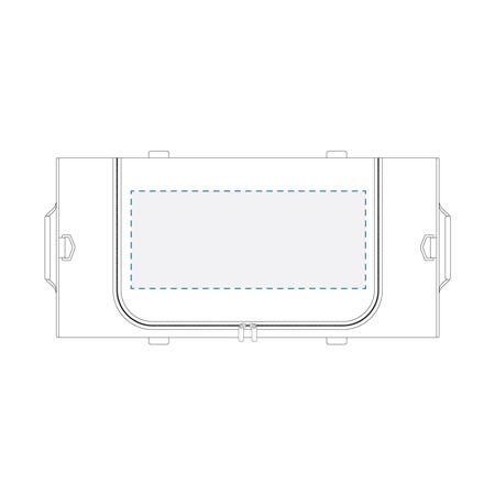 Screenprint Lid Decoration Area
